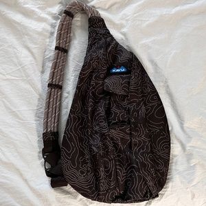 Kavu Topo Black Rope Sling NWOT